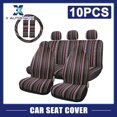 thumbnail image 4 of REGALWOVEN 10pcs Universal Car Baja Blanket Durable Bucket Seat Cover Protector Multicolor, 4 of 4