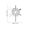 thumbnail image 3 of Unique Bargains Outil de Terminal de Fil 56500 en Acier Inoxydable pour Retrait de Terminal de Console Centrale Ton Argent 1pcs, 3 of 6
