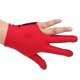 thumbnail image 5 of Billar Unisex Snooker Billar Cue Guante Piscina Mano Izquierda Abierto Tres Dedos Guantes, 5 of 7