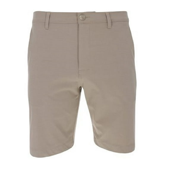 Callaway Golf Men's Everplay Horizontal Textured Shorts, 36" Khaki Heather -
