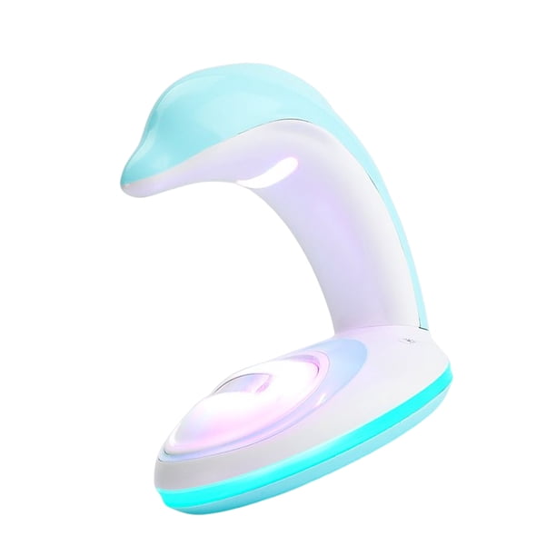 Toystoory Proyector de luz nocturna USB Rainbow, lámpara colorida para sala de estar, luz nocturna ajustable de doble propósito con pilas para Iluminación navideña azul Toystoory HA025460-02