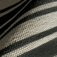 thumbnail image 3 of Rugs USA Bowery Striped Wool Area Rug, 5' x 8', Bowery Charcoal, 3 of 8