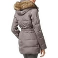 thumbnail image 3 of MICHAEL Michael Kors Women's Mid-Length Down Coat with Zip-Out Hood (XXL, Black), 3 of 3