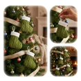 thumbnail image 4 of Christmas Tree Ornaments, Cute Mini Fabric Pendants for Holiday Window and Wreath Decor, 4 of 7