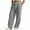White1, variant on LIaqionyy Mens Pants Cotton Linen Elastic Waist Straight Legs Drawstring Loose Pant Baggy Trousers with Pockets