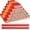 Red, variant on 300 Pcs Carpenter Pencils 7 Inch Octagonal Flat Carpenter Marking Pencils Hard Black Construction Contractor Pens for Woodworking and Concrete Marking(Orange)