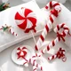 thumbnail image 4 of Adornos navideños, bastones de caramelo grandes, piruletas para árbol de Navidad, adornos decorativos para el hogar, decoración de fiestas, regalo de Navidad, 4 of 5