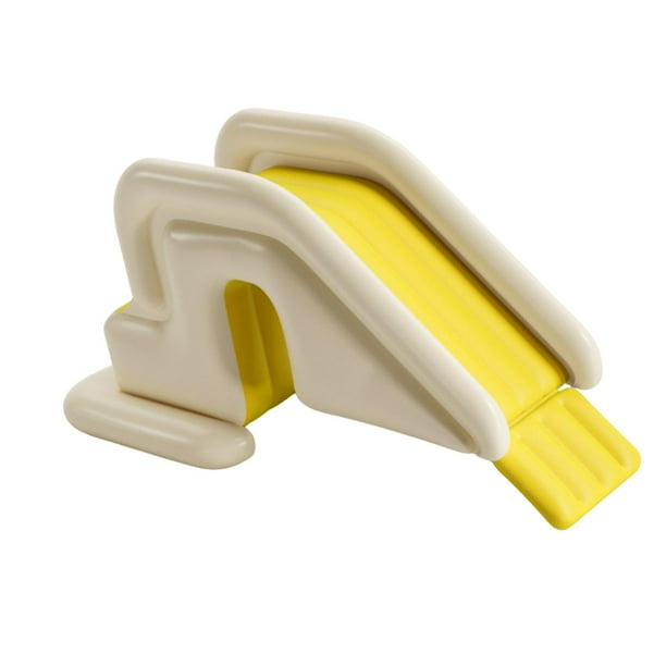 Tobogán acuático inflable para natación, resistente para niños, portátil, práctico y versátil de PVC. Amarillo