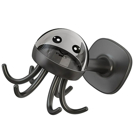 unbranded  Countertop Rotating Utensil Holder Kitchen 6-claw Swivel Hook Storage Rack