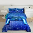 thumbnail image 2 of Castle Fairy 2-Piece Twin Galaxy Gamer Video Game Comforter Set, 2 of 8