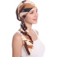 thumbnail image 2 of Qhome Womens Rhinestone Head Scarf Head Wrap Chemo Cap Spandex Bandana Du Rag, 2 of 7