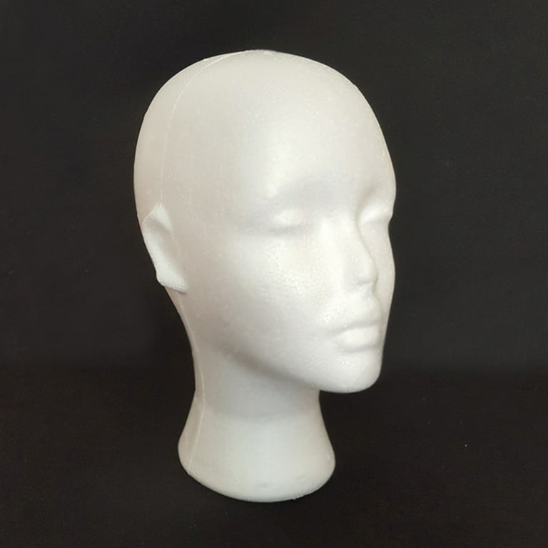 FaLX Female Foam Mannequin Head Manikin Model Wigs Hats Glasses Holder  Display 