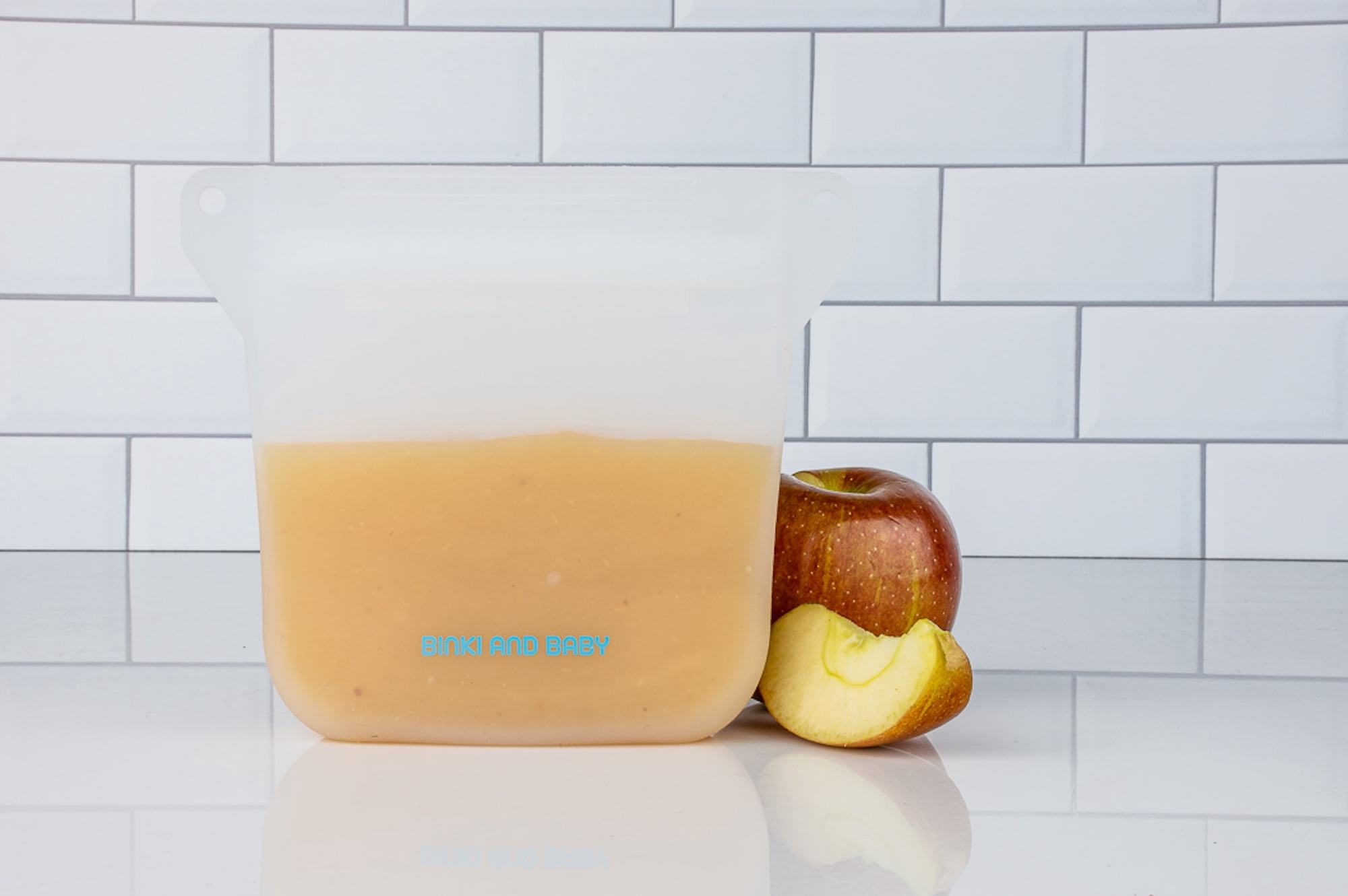 Binki and Baby Reusable Silicone Breastmilk and Food Storage Bags