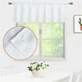 thumbnail image 5 of Sunflower Bee Valance Curtain for Window, Rod Pocket Kitchen Valances Short Curtain Panel Windows Treatment Drapes for Bathroom/Bedroom/Cafe Seaside Landscape, 5 of 5