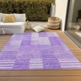 thumbnail image 6 of Addison Rugs Chantille Indoor/Outdoor Transitional Striped Lavender Washable Rectangle Rug, 10' x 14', 6 of 6