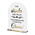 thumbnail image 4 of AMLESO Acrylic Wedding Sign Table Decoration Keepsake Events Please Sign Our Guestbook Birthday Engagement Guest Book Sign with Base G, 4 of 8