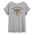thumbnail image 2 of Yellowstone - Yellowstone Montana - Women's Oversized Graphic T-Shirt, 2 of 6