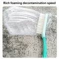 thumbnail image 6 of Soft Bristle Shoe Cleaning Brush - Gentle Non-Scratch Shoe Brush for Sneakers, Leather & Delicate Shoes - Multifunctional Household Cleaning Tool (Green/Pink/Blue) - 7.68" Handle with Dense Bristles, 6 of 7