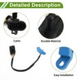 thumbnail image 3 of Sensor de Posición del Cigüeñal No.24506494 de Unique Bargains para Buick Century 97-05 3.1L Resistente Negro Azul Sensor CKP de Motor Metal Plástico 1 Pc, 3 of 6