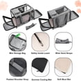 thumbnail image 4 of GASTROPOD Pet Carrier for Large Cats,Soft-Sided Cat Carrier for Medium Big Cats and Puppy Up to 20Lbs,Washable Dog Carrier Privacy Protection for Home Outdoor Travel, 4 of 10
