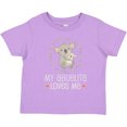 thumbnail image 3 of Inktastic My Abuelita Loves Me Girls Girls Toddler T-Shirt, 3 of 5