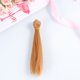thumbnail image 5 of RomaMX 5 piezas 15 cm peluca de pelo liso resistente al calor artesanía DIY muñeca pelucas tramas extensiones de cabello para el proyecto de la escuela en casa (marrón claro), 5 of 7