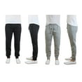 thumbnail image 2 of 2 Pack Mens Fleece Jogger Pants, 2 of 16