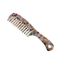 Unique Bargains 1 Pc Hair Comb Wide Tooth Anti-Static Easy Detangling Multicolor