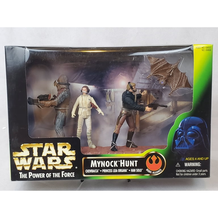 スター・ウォーズ フィギュアセット The Power of the Force Star Wars - The Power of the Force - Mynock Hunt - Walmart.com
