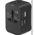 thumbnail image 2 of Universal Travel Adapter & USB Charger – International Plug Converter for US EU UK – 4 USB Ports – Compact & Portable for Use, 2 of 8