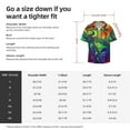 thumbnail image 7 of Fotbe Pride Rainbow print Short Sleeve Button Down Shirts for Men Casual Summer Beach Wrinkle Free Shirt-Large, 7 of 7
