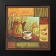 thumbnail image 2 of Corbin, Delphine 15x15 Black Modern Framed Museum Art Print Titled - Pause Cafe II, 2 of 5