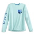 thumbnail image 3 of SCALES PRO Tropical Marlin Long Sleeve Performance Pocket White, Small, 3 of 3