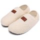 thumbnail image 3 of Pantuflas Mujer Teddy Fleece Informal Esponjoso Con Suela Suave Antideslizante, 3 of 9
