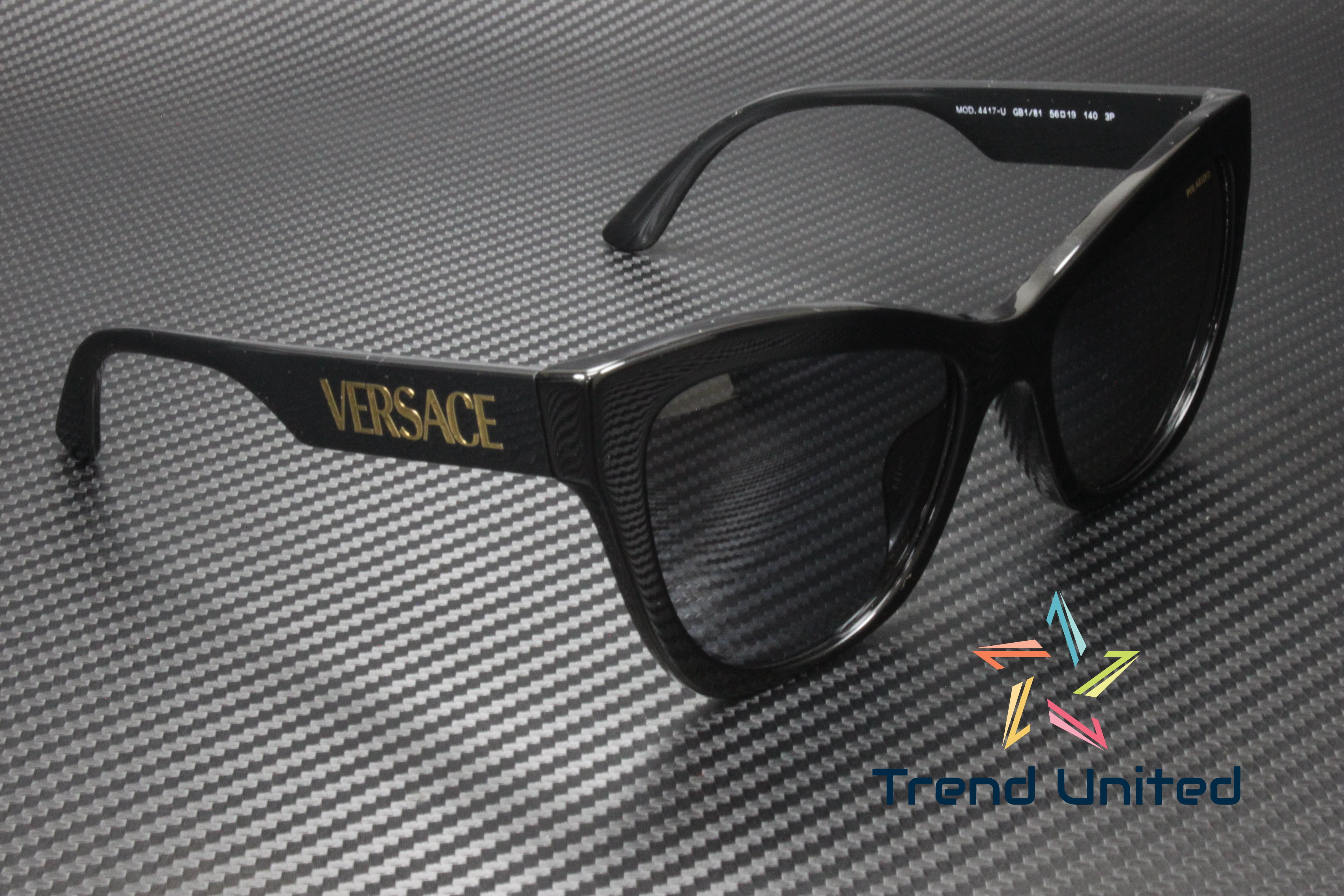 Sunglasses Versace VE 4417 U GB1/81 Black - Walmart.com display picture 3