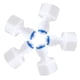 thumbnail image 1 of Conector RO para filtro de agua 6 uds tubo 1/4 OD a 1/2 hembra ANGGREK  Otros, 1 of 8