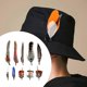 thumbnail image 3 of Plumas para sombreros, plumas surtidas, plumas para sombreros de vaquero, plumas para manualidades, plumas para fedora, decoración, centros de mesa, manualidades y accesorios., 3 of 5