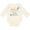 thumbnail image 3 of Inktastic Salsa Dancer Future Boys or Girls Long Sleeve Baby Bodysuit, 3 of 5
