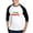 Black/White, variant on CafePress - Team Santa Baseball Jersey - Cotton Baseball Jersey, 3/4 Raglan Sleeve Shirt