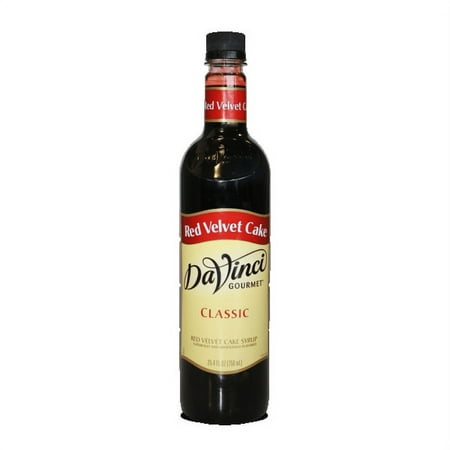 DaVinci Gourmet Classic Syrup, Red Velvet Cake, 750ml