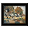 thumbnail image 1 of Early Walk par Jose Trujillo Imprimé Encadré Bois Multicolore, 1 of 4