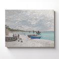 thumbnail image 4 of Beach Wall Art, Monet Canvas Wall Art, Monet Prints, The Beach Canvas Print, Beach Art, Beach Decor, Ready To Hang for Living Room Home Wall Decor 11x14, 4 of 7