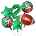 thumbnail image 4 of Globos de fútbol americano con temática de jugador de Rugby, 6 piezas, decoración de fiesta temática deportiva, Baby Boy, Globos de aire para Feliz cumpleaños, 4 of 4