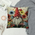 thumbnail image 2 of Chilfamy Waterproof Pillow Covers,Red Ladybug Gnome Summer Yellow Daisy Holiday Pillow Cases Soft Throw Pillows,Black Buffalo Plaid Farm Blooms Flower Cushion Cover Living Room 12x12in, 2 of 5