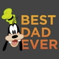 thumbnail image 2 of Men's Mickey & Friends Father's Day Best Goofy Dad Ever  Sweatshirt Charcoal Heather Medium, 2 of 4