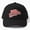 Black, variant on Mr Impossible Baseball Cap, Bold Character Statement Graphic Design, Classic Hat