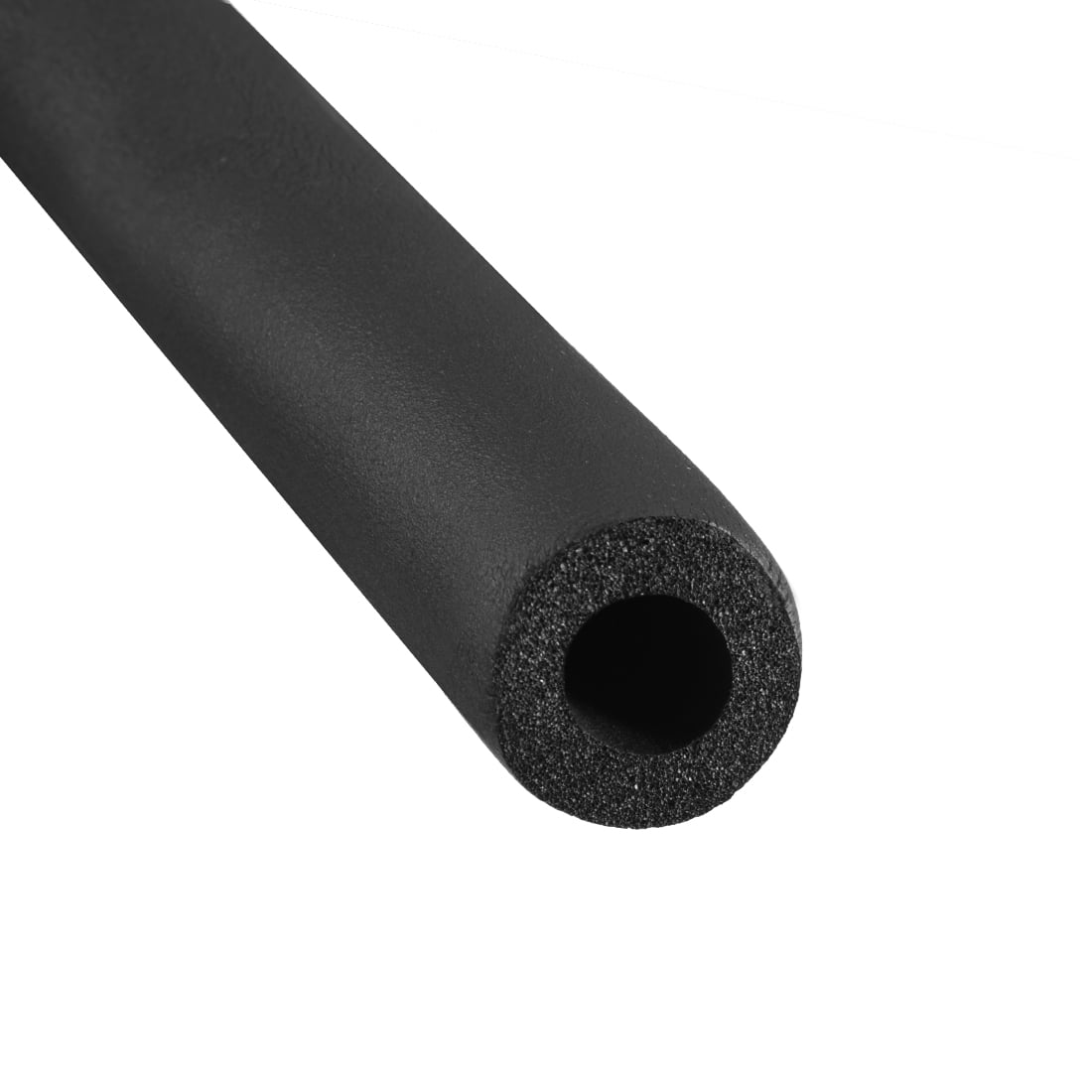 uxcell® Foam Hose 4/8 x 3/8 Air Conditioner Heat Insulation Pipe Black 6 Foot Length