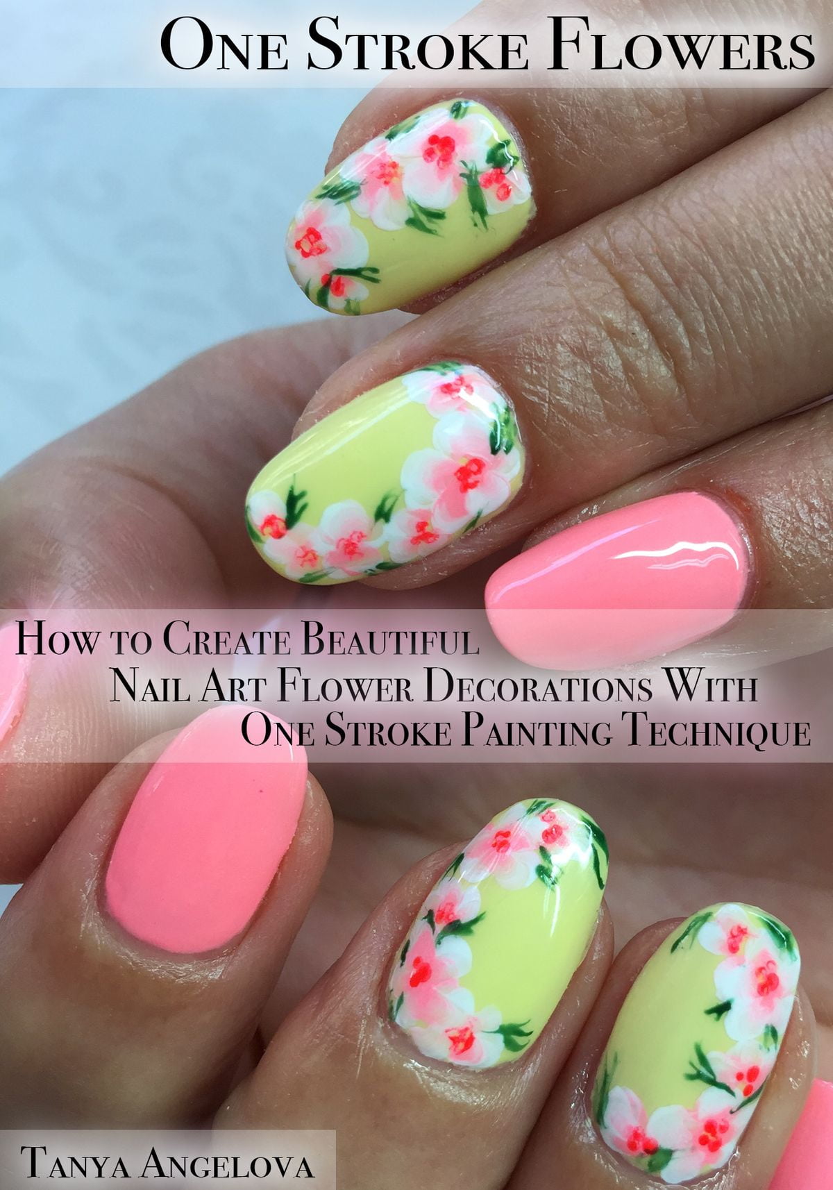 one stroke nail art