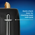 thumbnail image 2 of Oster Retro 2-Slice Toaster with Quick-Check Lever, Extra-Wide Slots, Impressions Collection, Black, 2 of 6