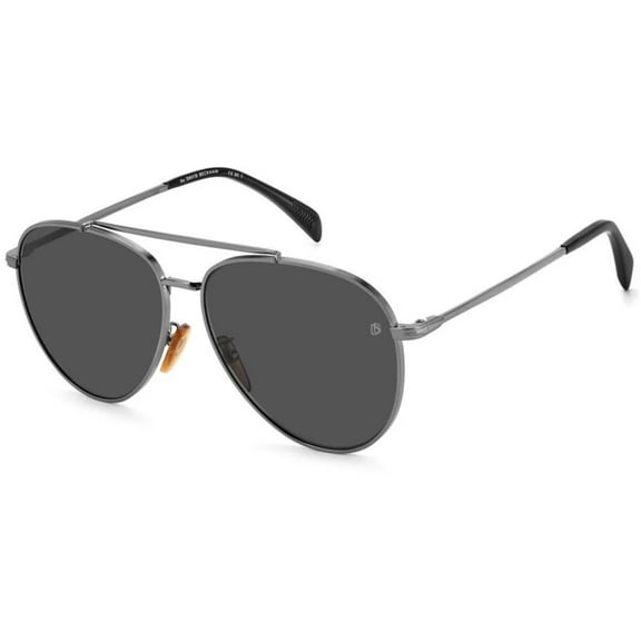 David Beckham 1102/F/S 0KJ1/IR Men's Dark Ruthenium Sunglasses